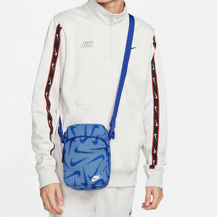 Túi Đeo Chéo Nike Heritage Cross-Body Bag 4L DQ5738-417 Màu Xanh Dương