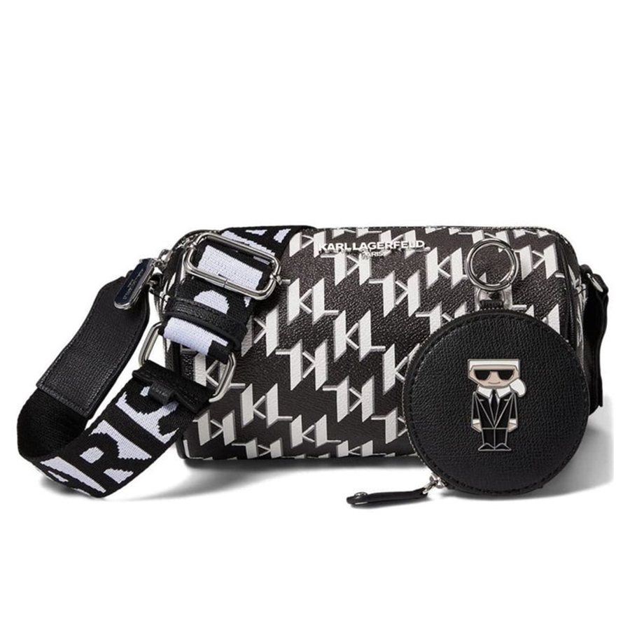 Túi Đeo Chéo Karl Lagerfeld Paris Maybelle Crossbody Bag Màu Đen