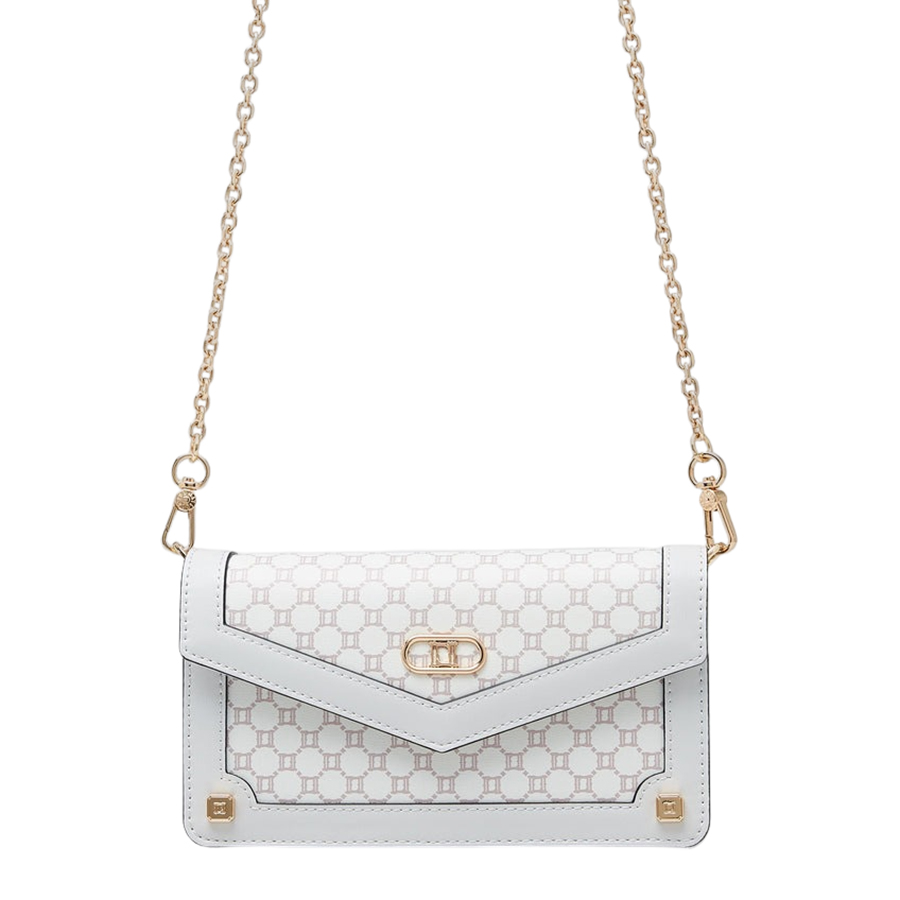 Túi Đeo Chéo Nữ Lyn Lelis Mini Crossbody Bags LL23FBS003 Màu Xám