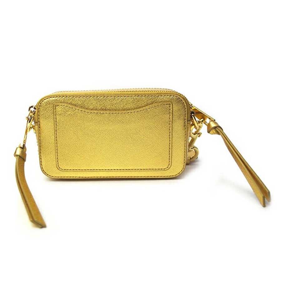 Túi Đeo Chéo Nữ Marc Jacobs Snapshot Crossbody Shoulder Bag Camera Bag Metallic Gold Màu Vàng Kim