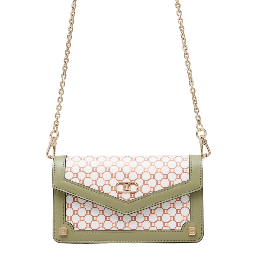 Túi Đeo Chéo Nữ Lyn Lelis Mini Crossbody Bags LL23FBS003 Màu Xanh