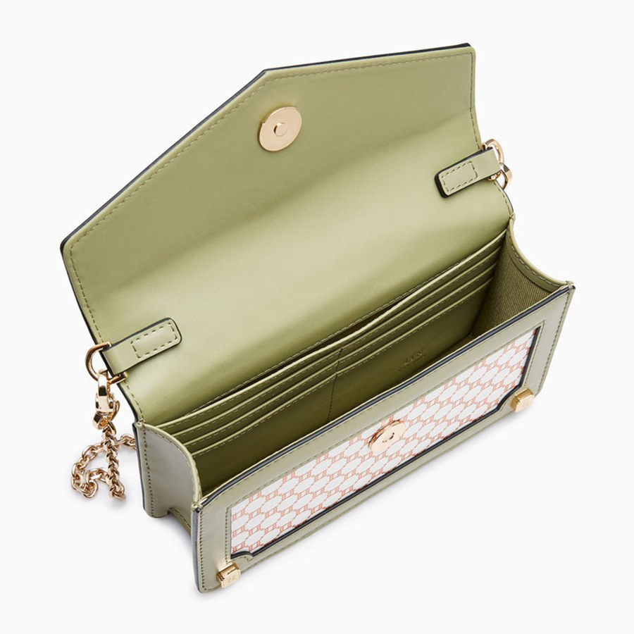 Túi Đeo Chéo Nữ Lyn Lelis Mini Crossbody Bags LL23FBS003 Màu Xanh