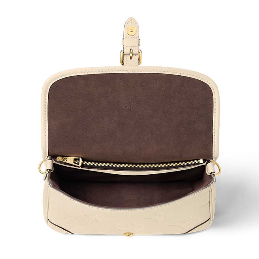 Túi Đeo Chéo Nữ Louis Vuitton LV M46388 Diane Bag Màu Trắng Kem