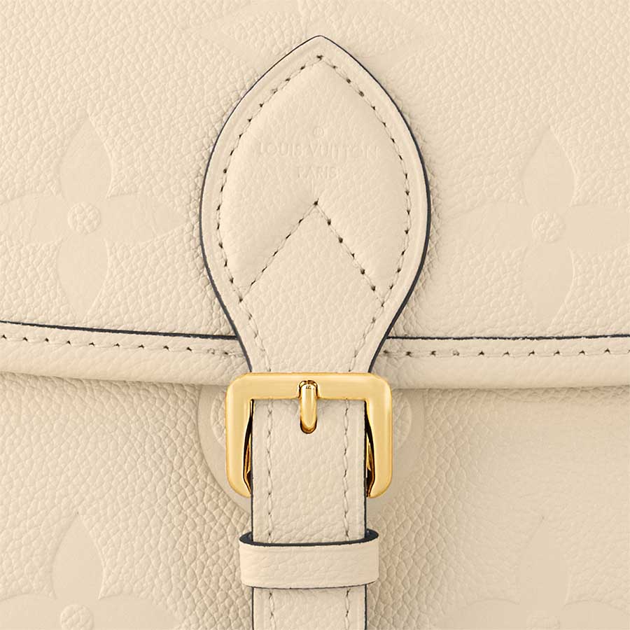 Túi Đeo Chéo Nữ Louis Vuitton LV M46388 Diane Bag Màu Trắng Kem