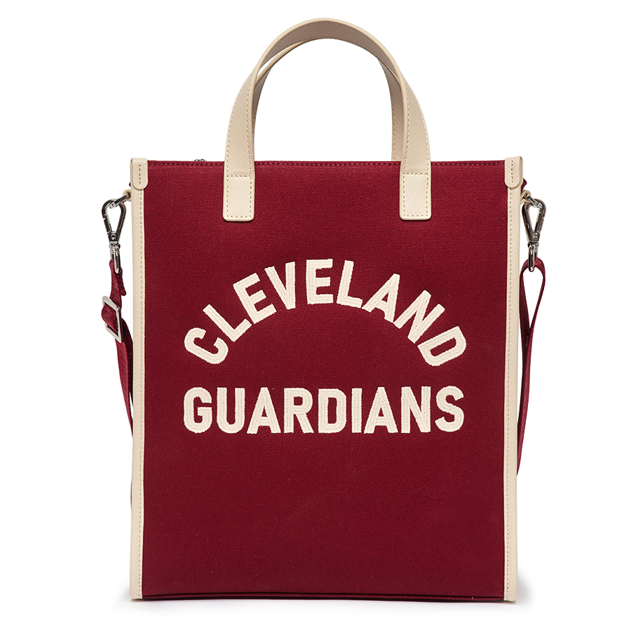 Túi Tote Trẻ Em MLB Kids Basic Varsity Tote Bag Cleveland Indians 7ACRBV13N-45WID Màu Đỏ