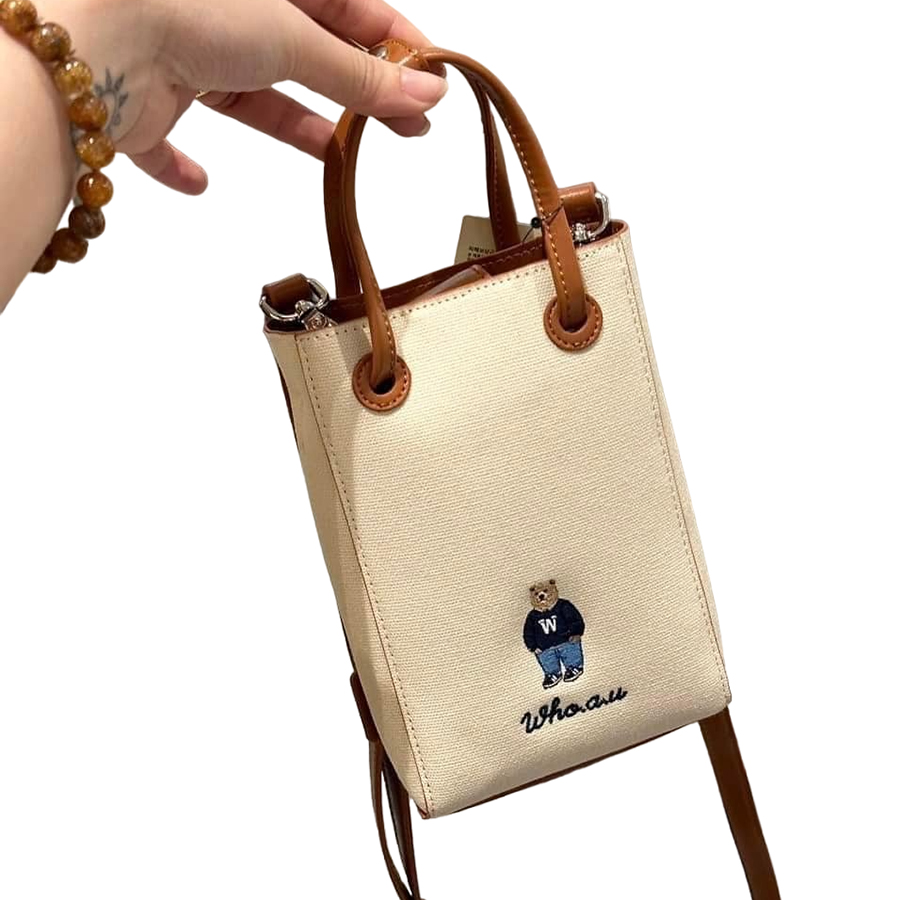 Túi Tote Nữ WHOAU WHBG3812A-IVORY Màu Ivory