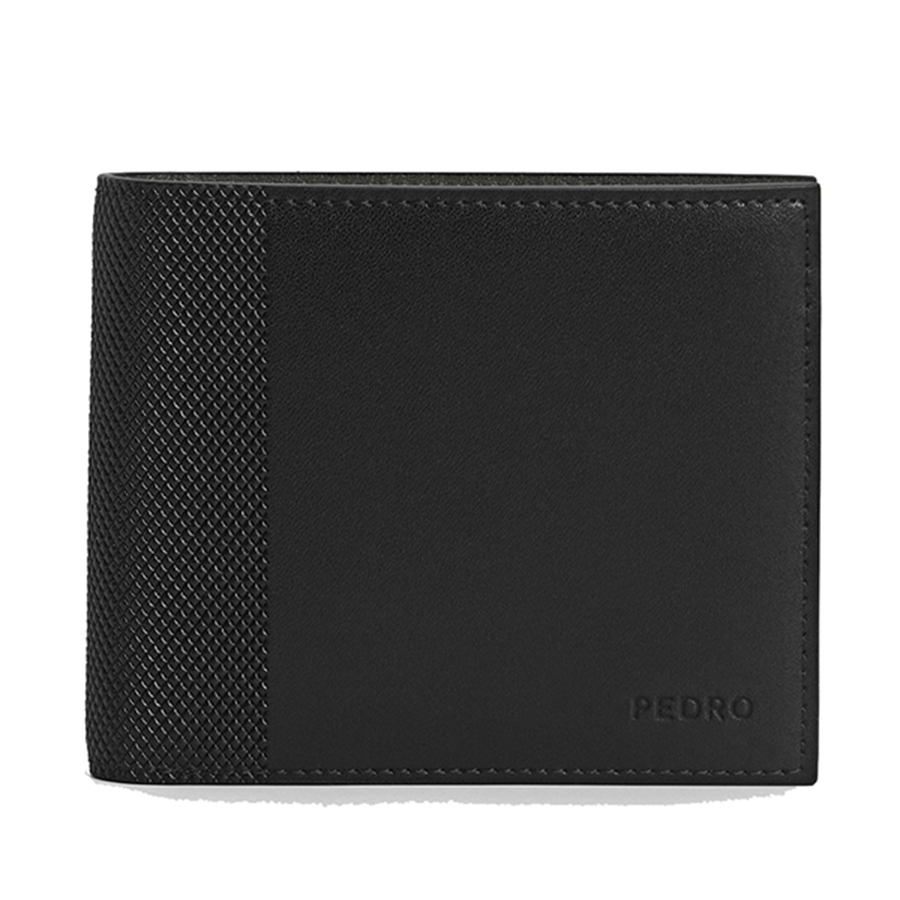 Ví Nam Pedro Leather Bi-Fold Wallet PM4-15940228 Màu Đen