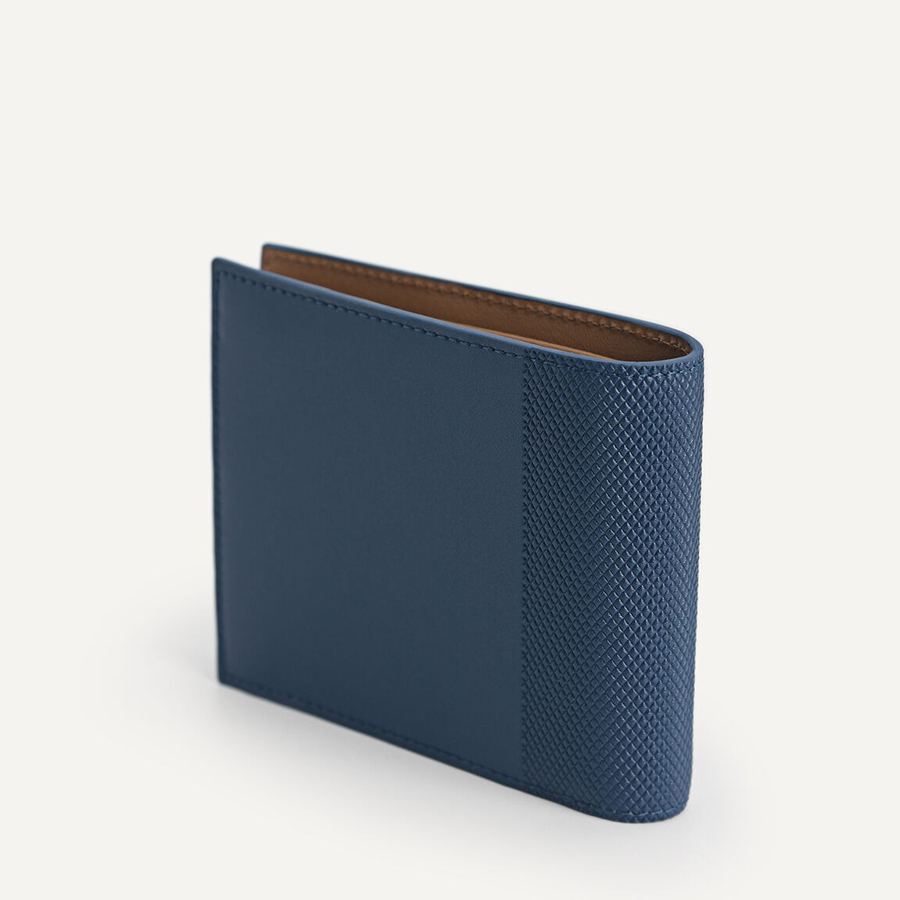 Ví Nam Pedro Leather Bi-Fold Wallet PM4-15940228 Màu Xanh Navy