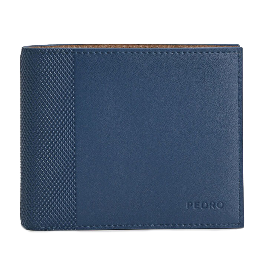 Ví Nam Pedro Leather Bi-Fold Wallet PM4-15940228 Màu Xanh Navy