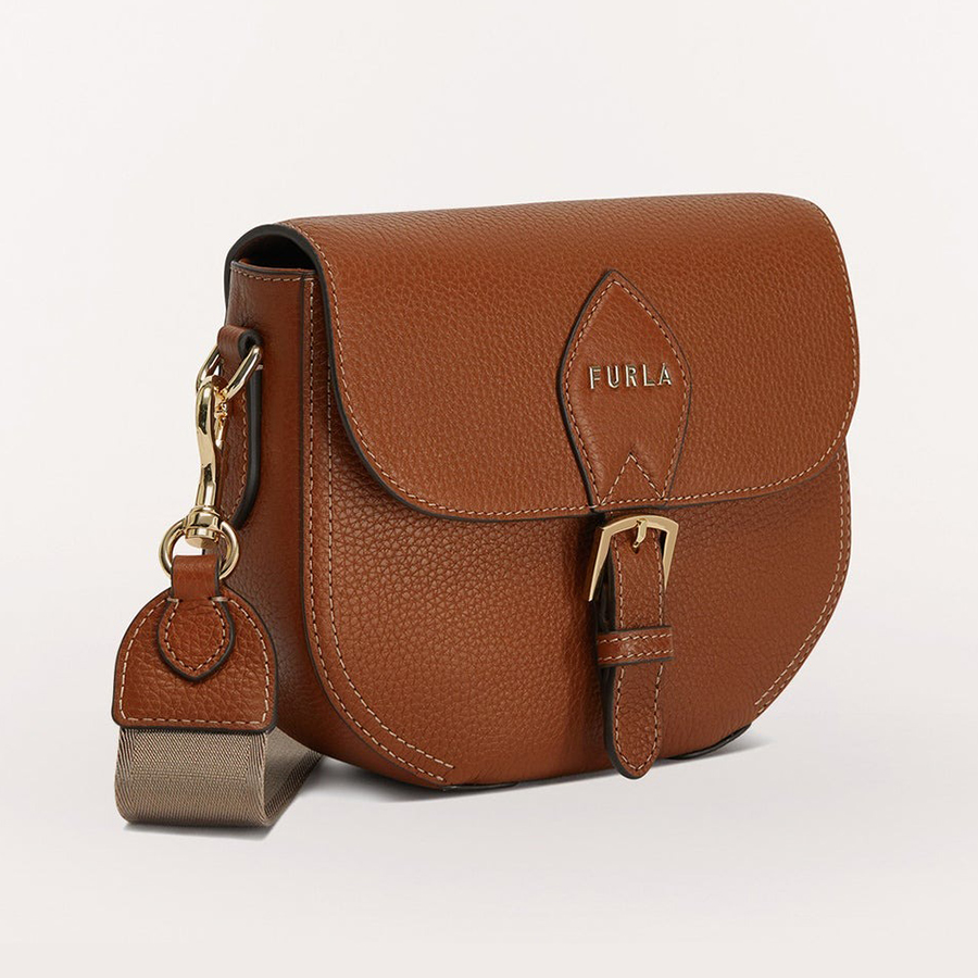 Túi Đeo Chéo Nữ Furla Urania Crossbody Mini Màu Nâu