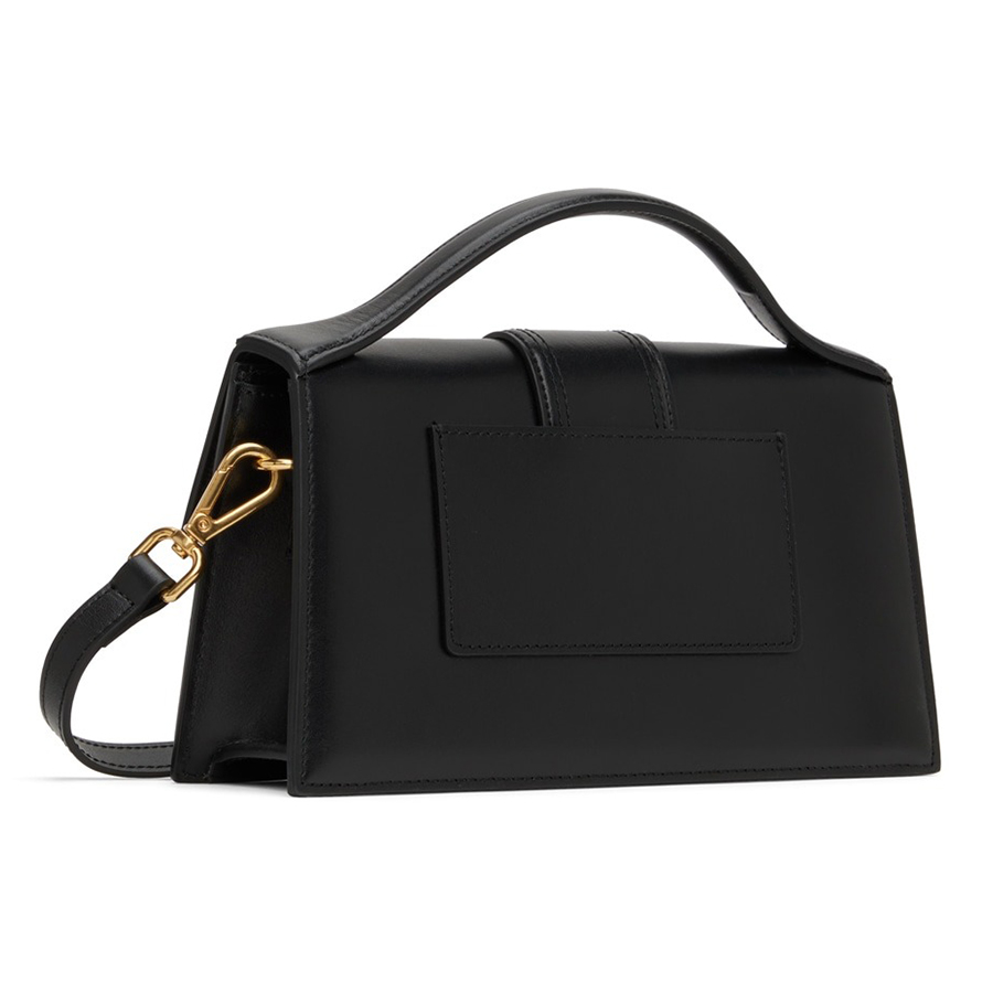 Túi Xách Nữ Jacquemus Le Grand Bambino Top-Handle Bag Size 23 Màu Đen