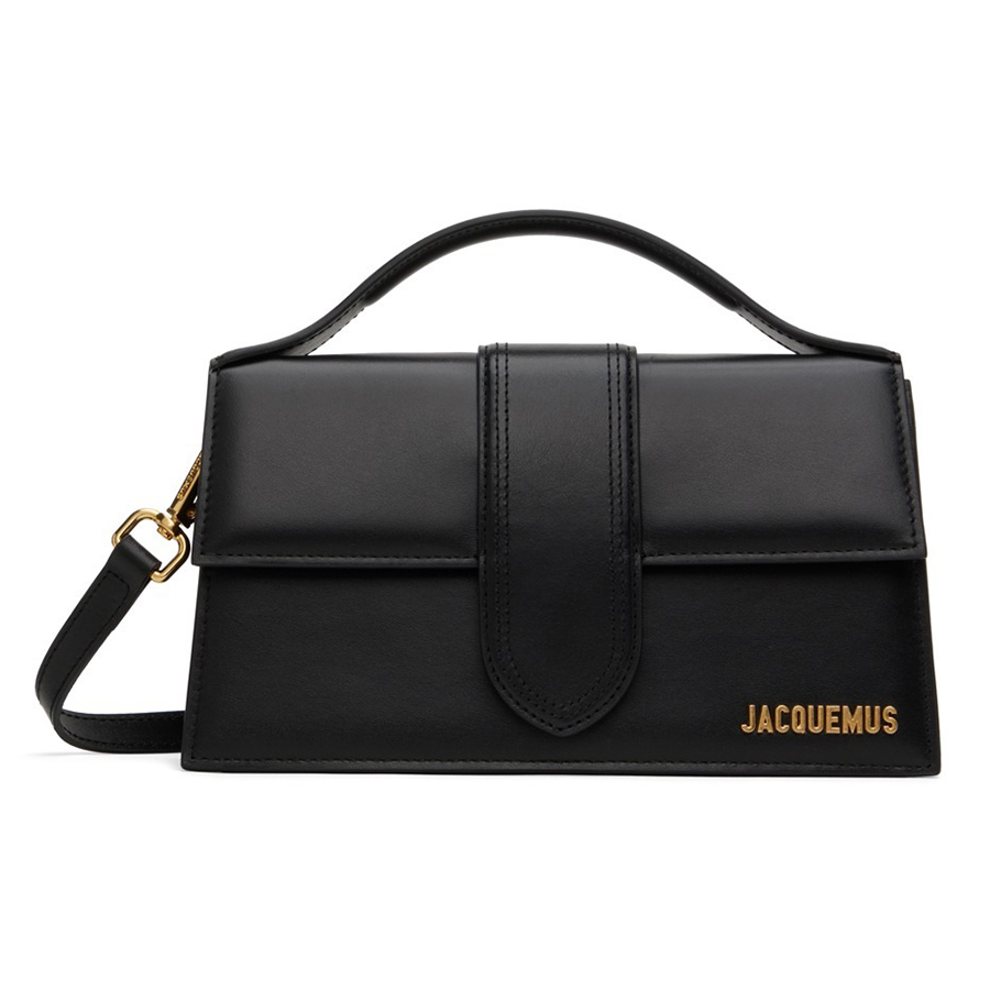 Túi Xách Nữ Jacquemus Le Grand Bambino Top-Handle Bag Size 23 Màu Đen