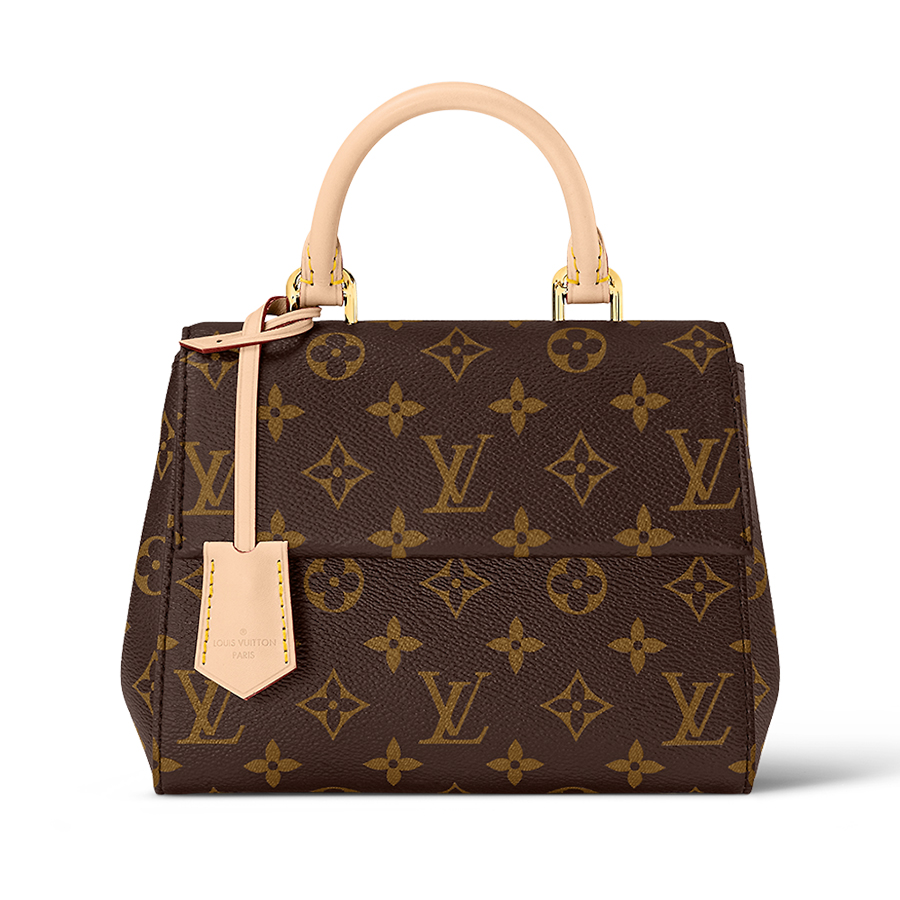 Túi Đeo Chéo Nữ Louis Vuitton LV Cluny Mini M46055 Màu Nâu