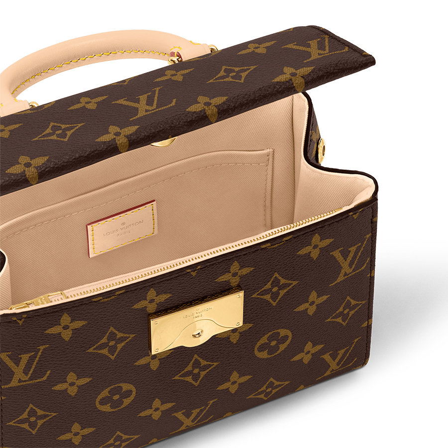 Túi Đeo Chéo Nữ Louis Vuitton LV Cluny Mini M46055 Màu Nâu