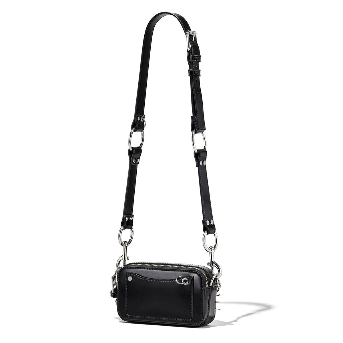 Túi Đeo Chéo Marc Jacobs The Pierced Snapshot Crossbody Bag Màu Đen