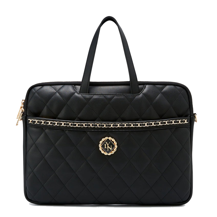 Cặp Xách Tay Nữ Lyn Campbell Laptop Bags LL23CBF233 Màu Đen