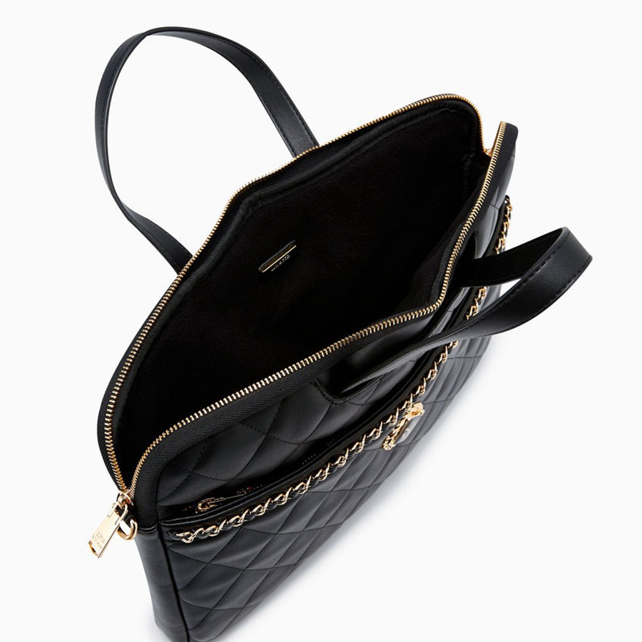 Cặp Xách Tay Nữ Lyn Campbell Laptop Bags LL23CBF233 Màu Đen