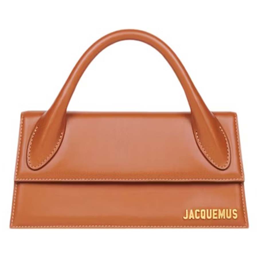 Túi Xách Nữ Jacquemus Le Chiquito Long Signature Màu Nâu