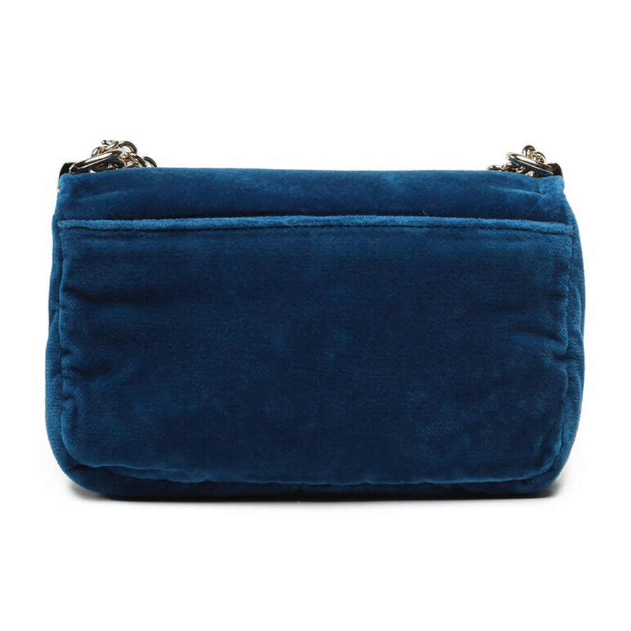 Túi Đeo Chéo Nữ Furla 1927 Mini Crossbody Bag Velvet Fabric Petrol B-BAFKACO-BX1471-1785S Màu Xanh Navy