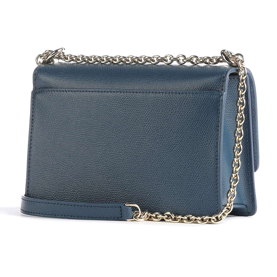 Túi Đeo Chéo Nữ Furla 1927 Mini Crossbody Bag Grained Cow Leather Petrol B-BAFKACO-ARE000-1785S Màu Xanh Navy