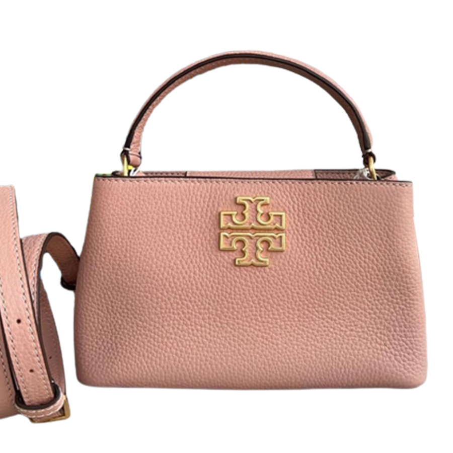 Túi Đeo Chéo Nữ Tory Burch Britten Micro Satchel 145357 Màu Hồng