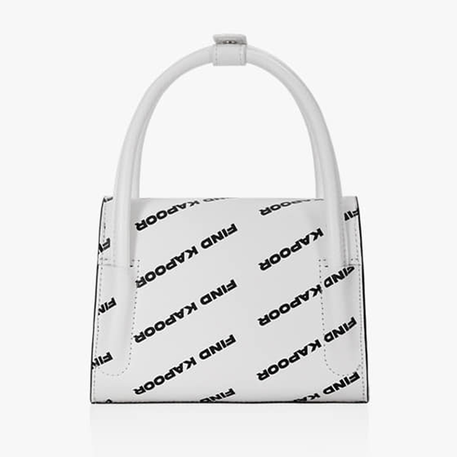 Túi Xách Tay Nữ Find Kapoor Marty Bag 18 Lettering White Màu Trắng