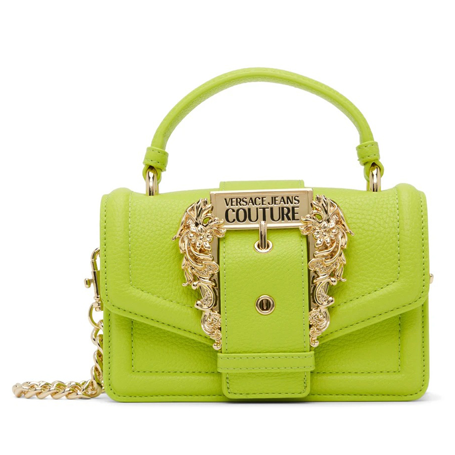 Túi Đeo Chéo Nữ Versace Jeans Couture Green Curb Chain Bag Màu Xanh Green