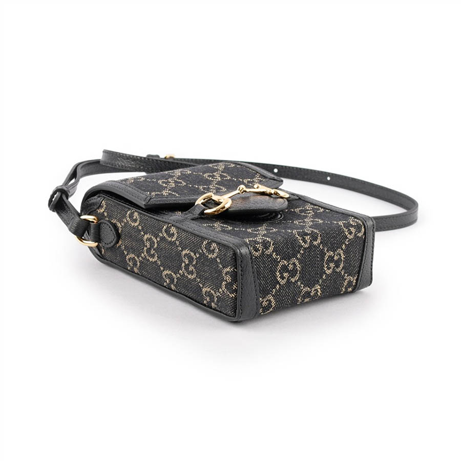 Túi Đeo Chéo Gucci Horsebit 1955 Mini Bag Màu Đen