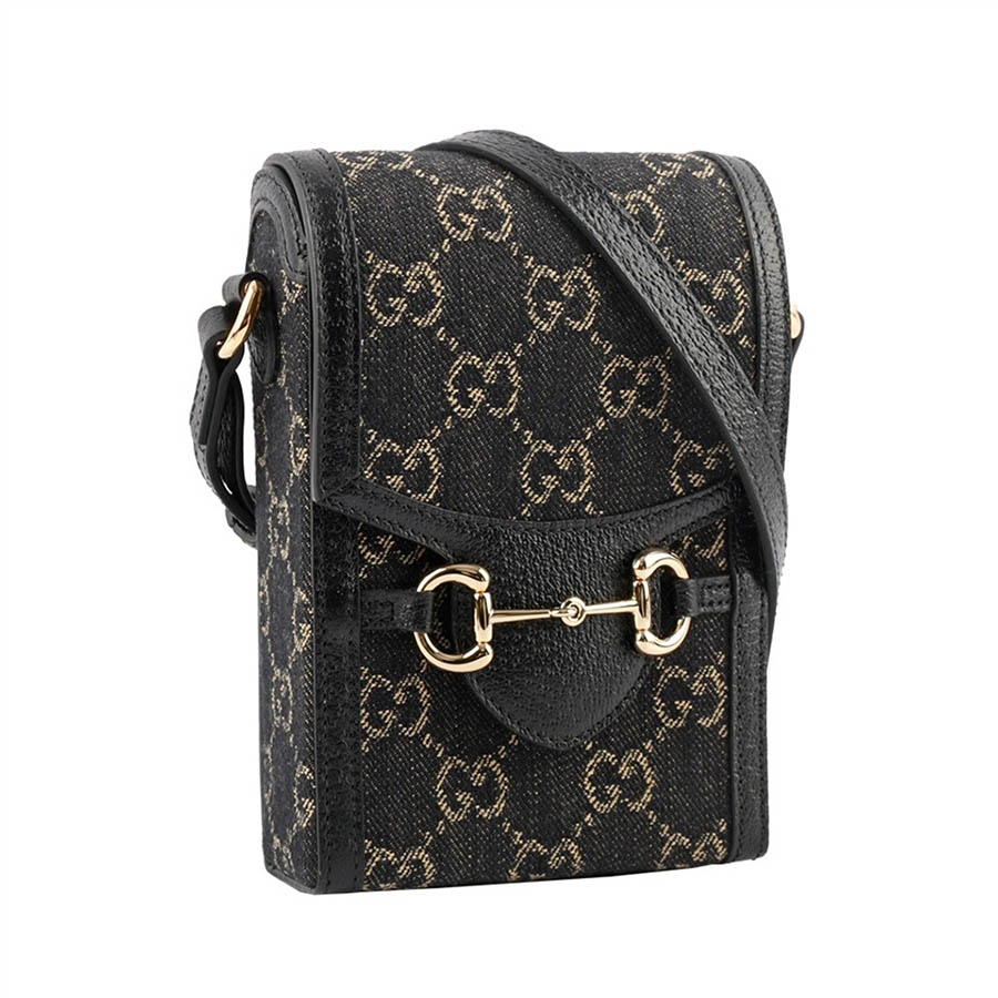 Túi Đeo Chéo Gucci Horsebit 1955 Mini Bag Màu Đen