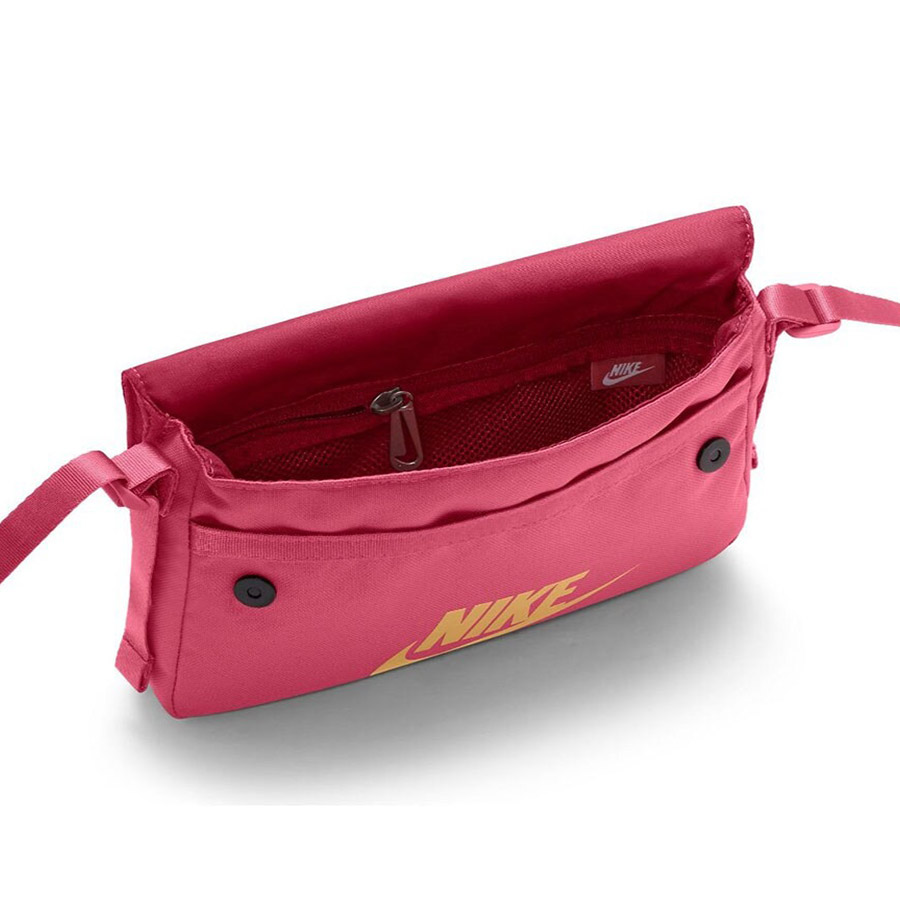 Túi Đeo Chéo Nữ Nike Sportswear Women's Futura 365 Crossbody Bag CW9300 Pink Màu Hồng Đậm