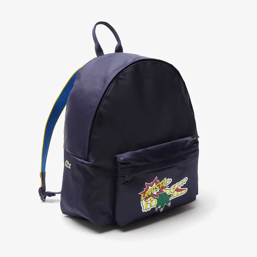 Balo Nam Lacoste Men's Holiday Backpack Màu Xanh Navy