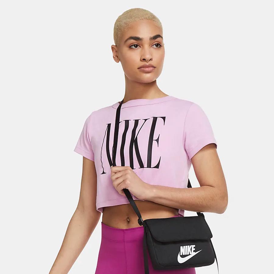 Túi Đeo Chéo Nữ Nike Women's Futura 365 Cross-body Bag CW9300-010 Màu Đen