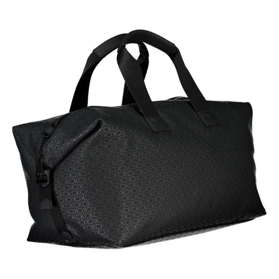 Túi Trống Du Lịch Calvin Klein CK Logo Bag K50K509595_NERO_0IK Màu Đen