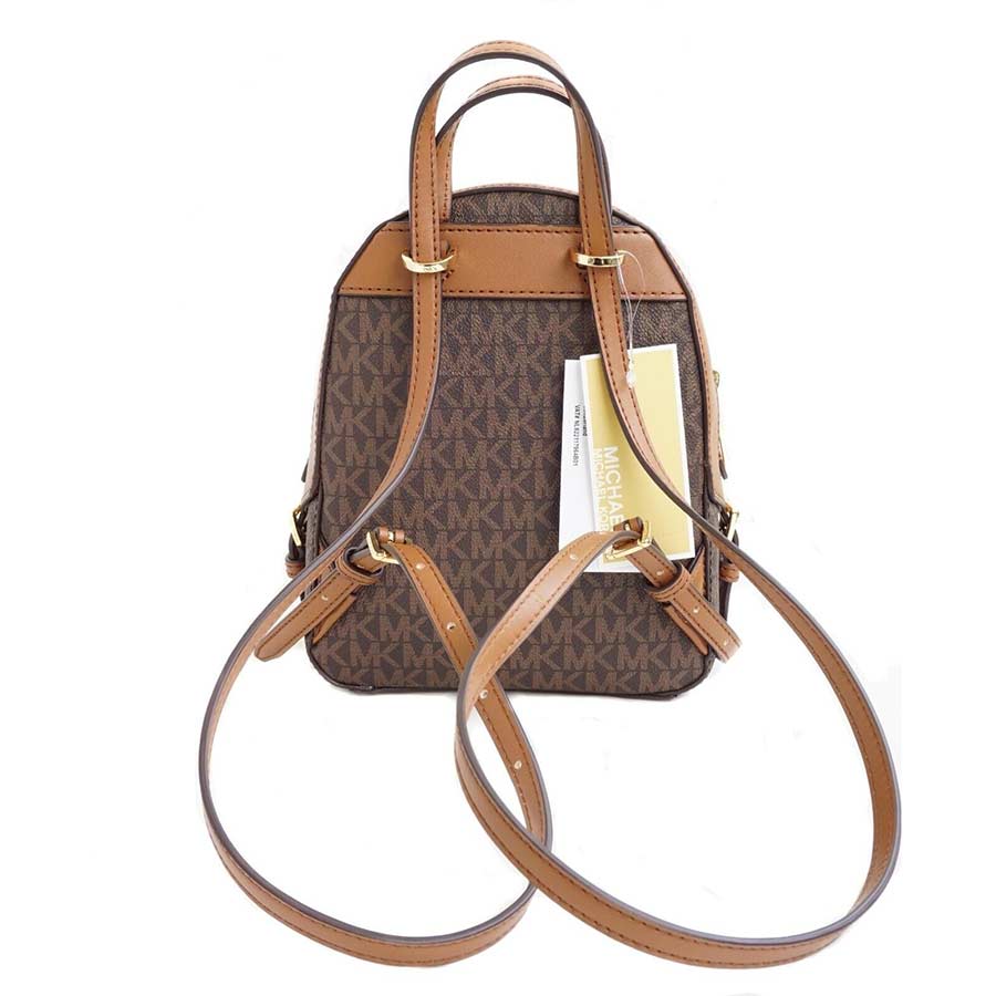 Balo Michael Kors MK Jaycee XS Conv Zip Backpack Màu Nâu