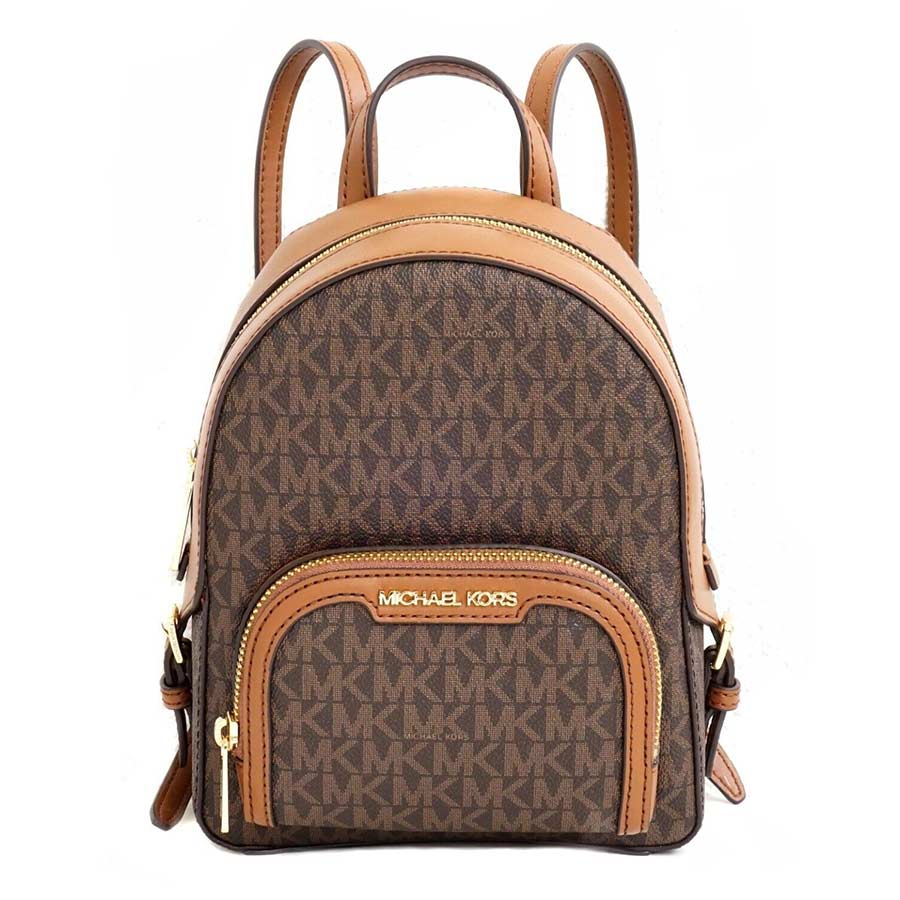 Balo Michael Kors MK Jaycee XS Conv Zip Backpack Màu Nâu