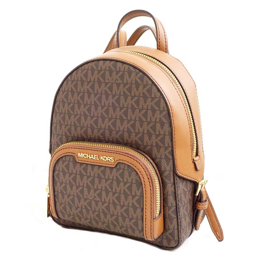 Balo Michael Kors MK Jaycee XS Conv Zip Backpack Màu Nâu