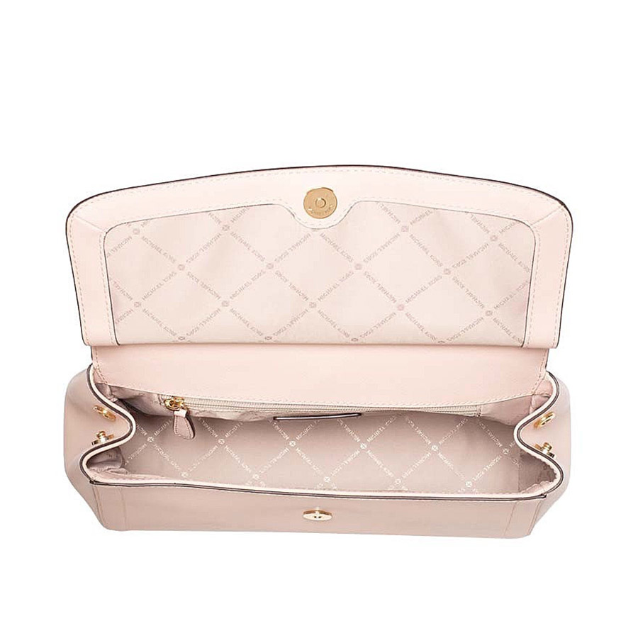Túi Xách Michael Kors MK Talia Large Top Handle Satchel Ballet 38S0CAMS3L Màu Hồng Nhạt