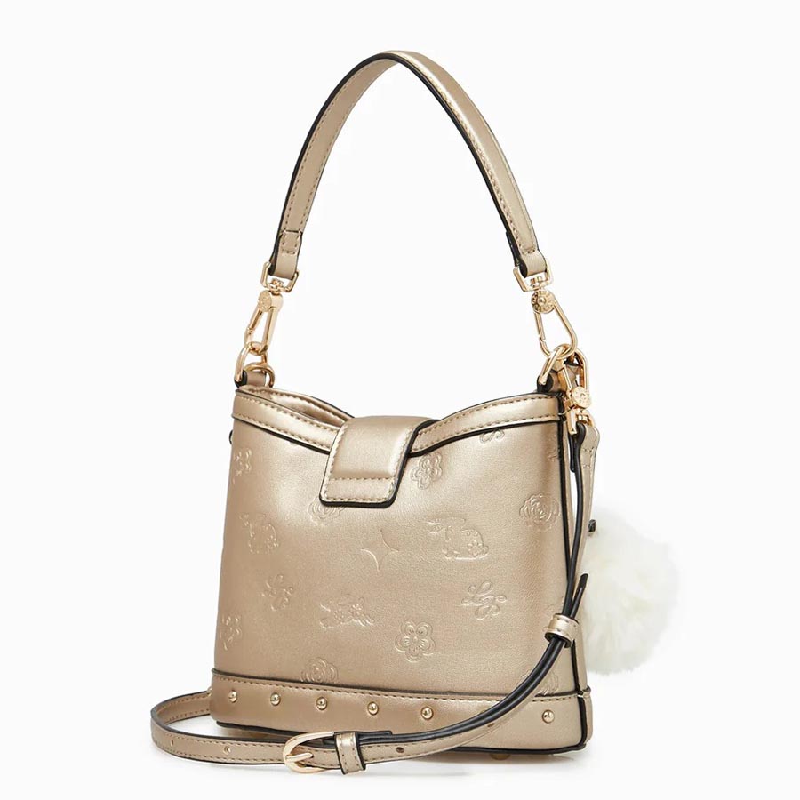 Túi Đeo Chéo Lyn Lucky Mini Bucket Bags LL23CBF156 Màu Gold