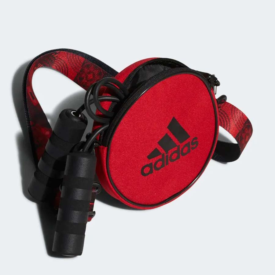 Túi Đeo Chéo Adidas CNY Small Bag HC2781 Màu Đen Đỏ