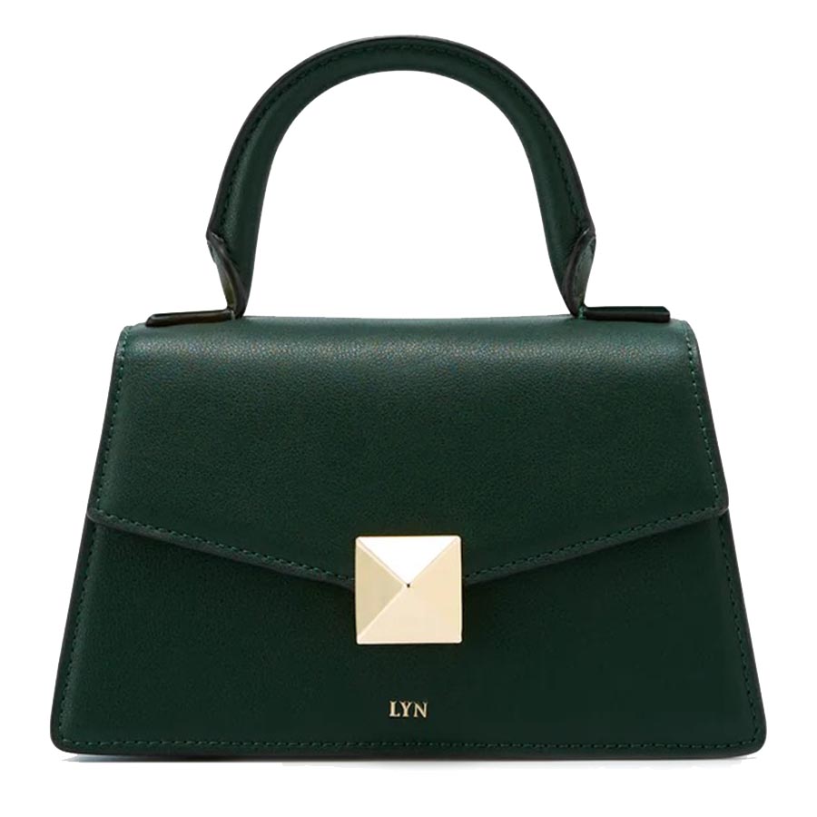 Túi Xách Tay Lyn Lunar S Handbags LL23CBF004 Màu Xanh Green