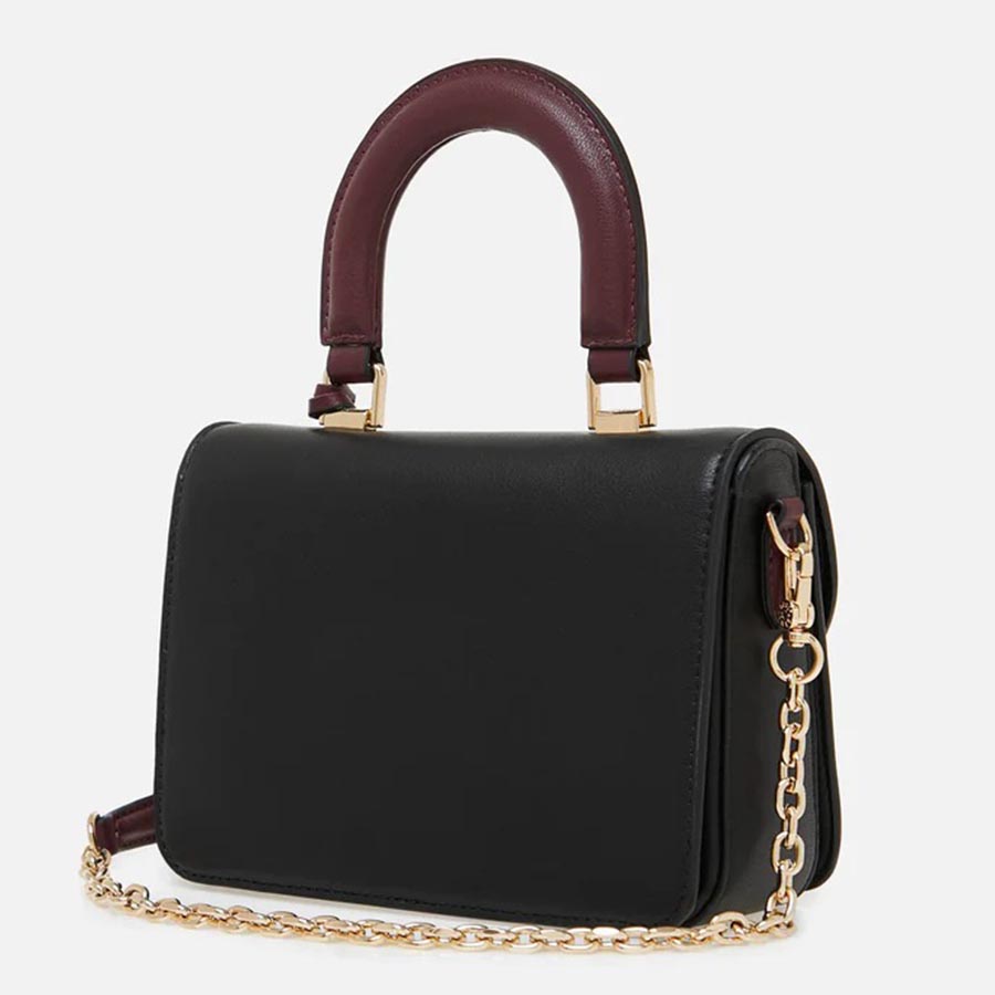 Túi Đeo Chéo Lyn Prive Crisp Top Handle M Handbags LL23CBS065 Màu Đen