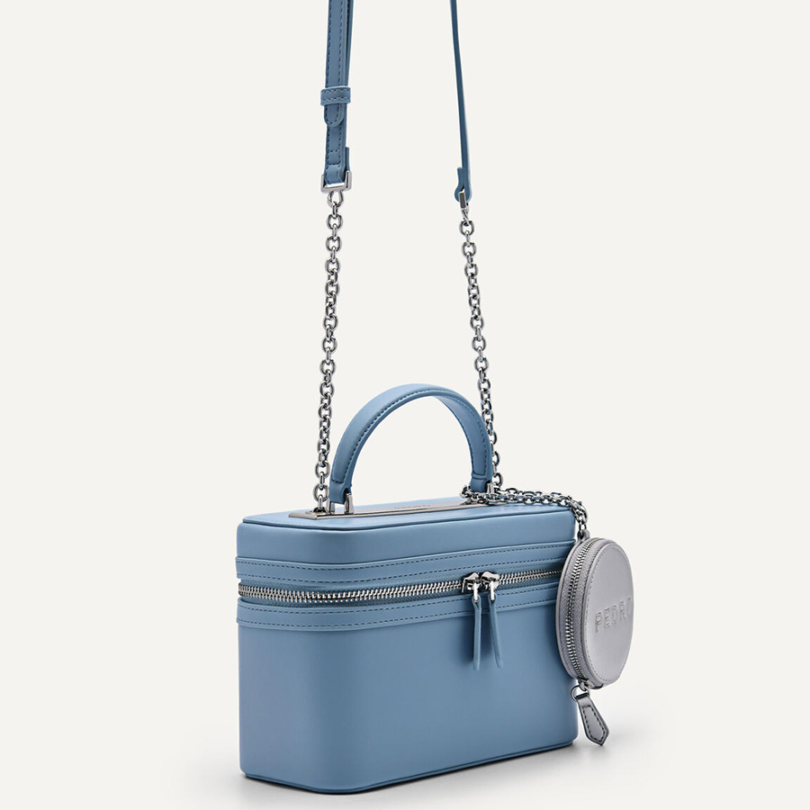 Túi Đeo Chéo Nữ Pedro Ari Boxy Shoulder Bag -  Light Blue PW2-76390057-2 Màu Xanh Nhạt