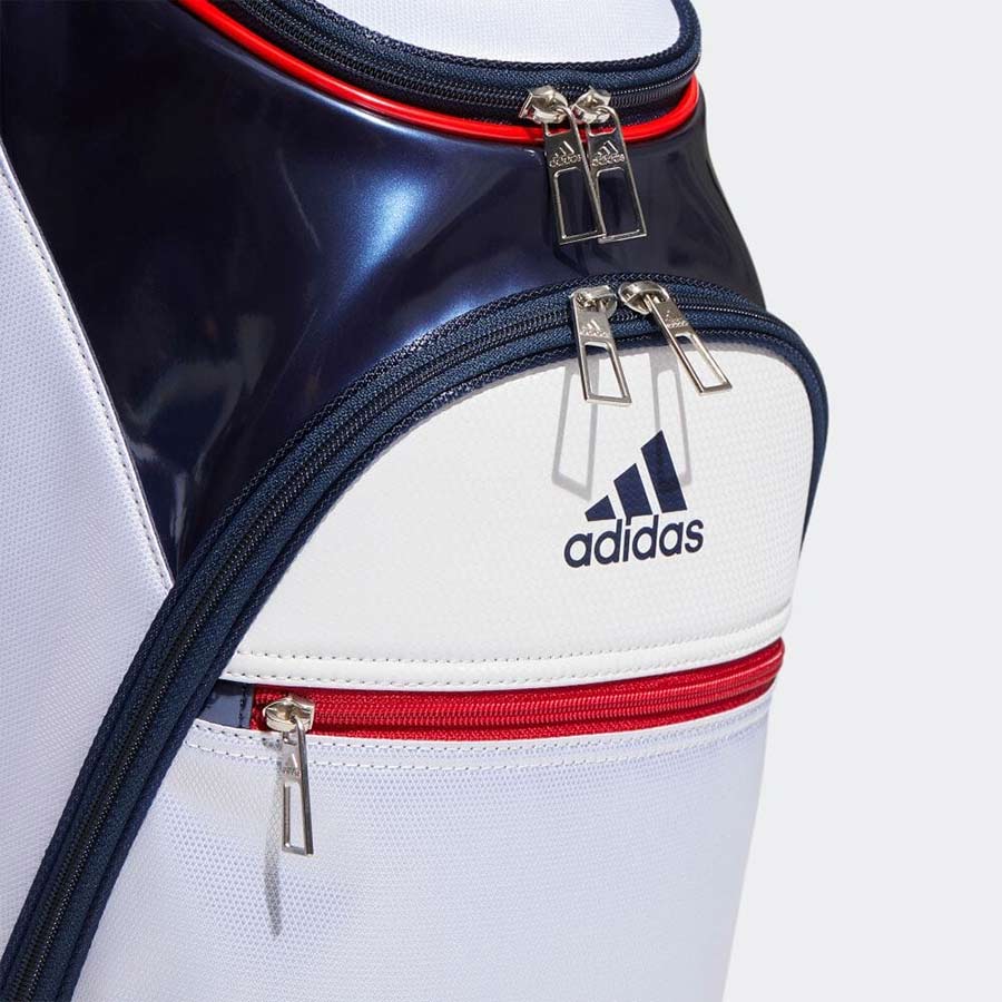 Túi Đựng Gậy Golf Adidas Lightweight Must-Have Caddy Bag HA3202 Màu Trắng Xanh