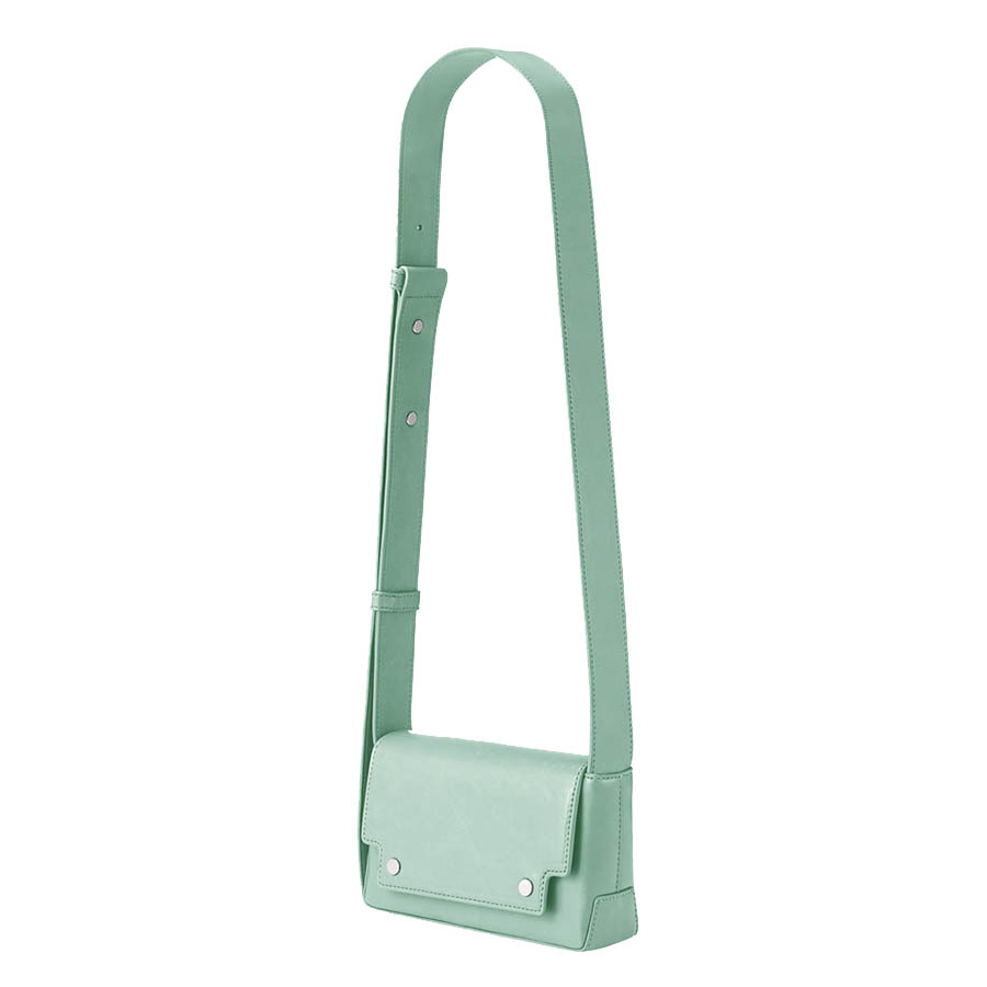 Túi Đeo Chéo Find Kapoor Marc Bag 18 Crinkled Màu Xanh Mint