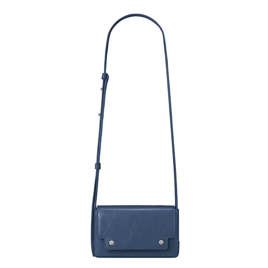 Túi Đeo Chéo Find Kapoor  Marc Bag 18 Crinkled Màu Xanh Navy
