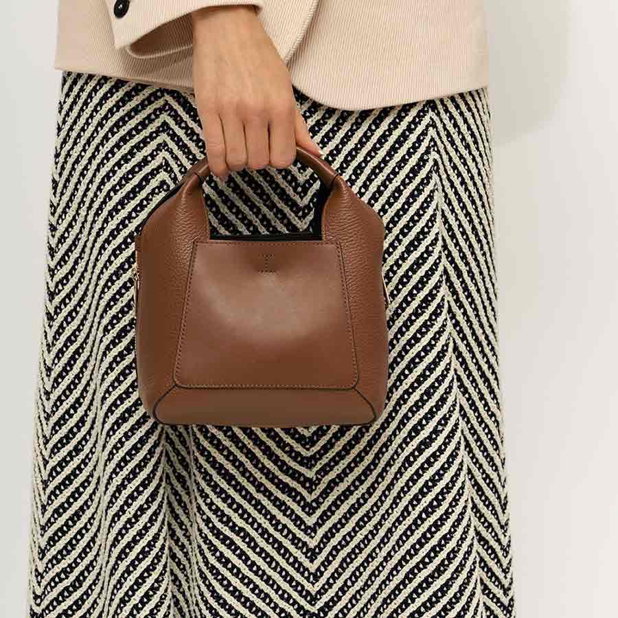 Túi Đeo Chéo Furla Gilda Mini Shoulder Bag Màu Nâu