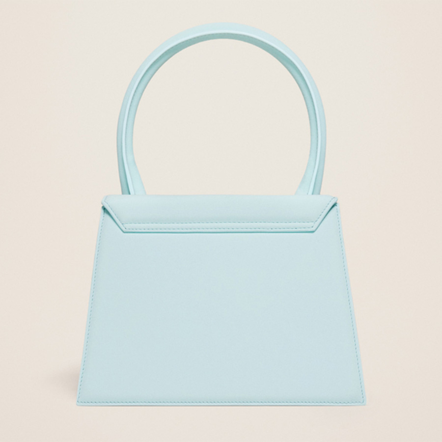 Túi Xách Jacquemus Large Signature Handbag Pale Blue 213BA003-3088-310 Màu Xanh Nhạt