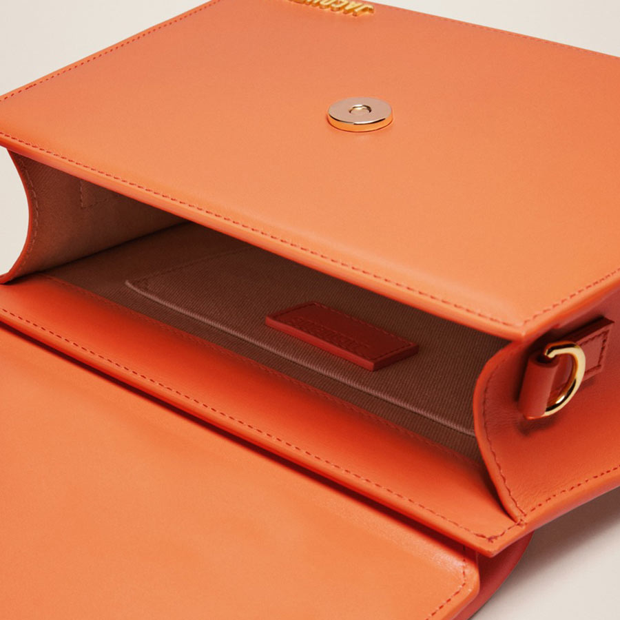 Túi Xách Jacquemus Le Grand Chiquito Large Signature Handbag Orange 213BA003-3060-750 Màu Cam