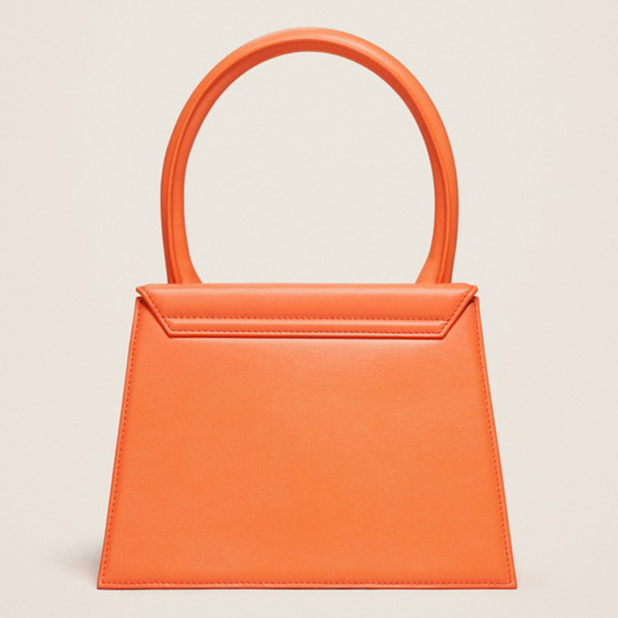 Túi Xách Jacquemus Le Grand Chiquito Large Signature Handbag Orange 213BA003-3060-750 Màu Cam