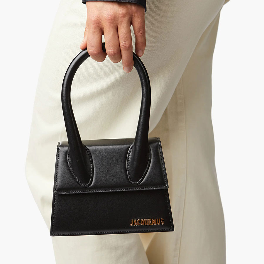 Túi Xách Jacquemus Le Chiquito Moyen 213BA002-3000-990 Black Màu Đen